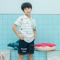 ราคา Chelsee เสื้อโปโล แขนสั้น ลายสมอเรือ ผ้า 100%Cotton เด็กผู้ชาย อายุ 1.5-10 ปี เสื้อผ้าเด็กโต รุ่น 128076 (26970129530)