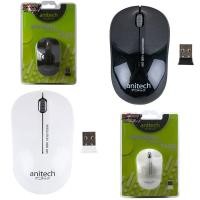 ราคา Anitech Mouse W213 เมาส์ไร้สาย Wireless Technology 2.4 GHz (4112455408)