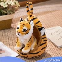 ราคา ตุ๊กตาเสือดาว สิงโต ยีราฟน่ารัก ขนปุย นุ่มนิ่ม แบบพกพา เหมาะกับของขวัญวันเกิด ของเล่นสําหรับเด็ก (26571682099)