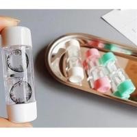 ราคา ✨Midroo ตลับคอนแทคเลนส์แคปซูล ตลับคอนแทคเลนส์ ตลับแคปซูลใส่คอนแทคเลนส์ Mini Lens Case (19964747697)