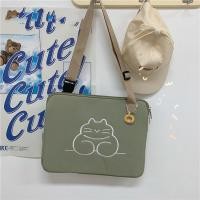 ราคา เกาหลี ulzzang กระเป๋าใส่เอกสารสะพายข้างน่ารัก14นิ้วกระเป๋าแล็ปท็อป INS กระเป๋าแท็บเล็ตสำหรับ11iPad (29767876627)