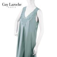 ราคา Guy Laroche ชุดนอน GN3A28 ของแท้เกรด1 ชุดนอนกระโปรงยาวผ้าซาติน ผ้าลื่น เนื้อนุ่มแต่งลูกไม้หน้า หลัง (22029286842)