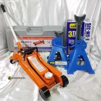 ราคา แม่แรง 2.5 ตัน + ขาตั้ง 3 ตัน SMART แบบ โหลดเตี้ย [รุ่นงานหนัก] OKURA รุ่น OK-SP2.5 ตะเข้ 2.5 Ton + ขาตั้ง รุ่น E-SM-3JS (5367550660)