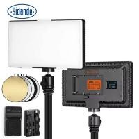 ราคา Sidande LED416S LED วิดีโอเติมแสง Stepless Dimming การถ่ายภาพแสง 3200K ~ 6000K CRI 90 + บนกล้องเติมแสงโคมไฟ (29217929702)