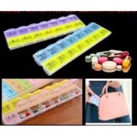 ราคา ตลับใส่ยา7วัน14ช่องตลับใส่ยา7วัน14ช่อง กล่องยาแบบพกพาหนึ่งสัปดาห์ กล่องใส่ยาพกพา กล่องแบ่งยา ตลับแบ่งยา (19001469810)