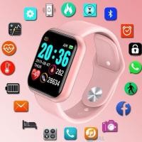 ราคา นาฬิกาข้อมือสมาร์ทวอทช์ เชื่อมต่อบลูทูธ กันน้ํา วัดอัตราการเต้นของหัวใจ สําหรับ IPhone Xiaomi ฟิตเนส (22189509737)