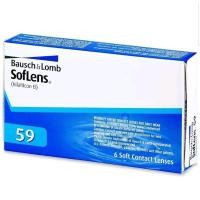 ราคา Bausch and Lomb Softlens 59 (1 คู่) คอนแทคเลนส์ใส ชนิดรายเดือน สายตาสั้น -3.25 (10132040742)