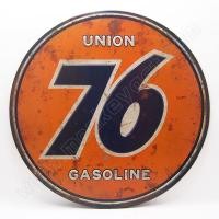 ราคา ป้ายสังกะสีวินเทจ 76 Union Gasoline (ปั๊มนูน) (1479765547)