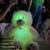 ราคา หมีไฟ Led ตุ๊กตา tummy หมอน มือสอง (3128906725)