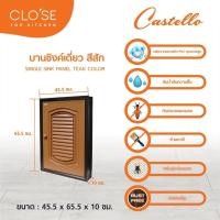 ราคา Changdee ประตู ECO CLOSE บานซิงค์เดี่ยว PVC 45.5x65.5 ซม. CASTELLO สีสัก สินค้าดีมีคุณภาพ* (29154583010)