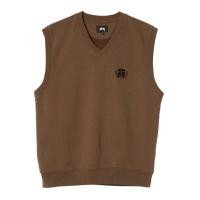 ราคา SLUM LTD - STUSSY S LEAF VEST Brown (7583765463)