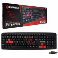ราคา คีย์บอร์ด KEYBOARD USB GT-918R - Black (1363105731)