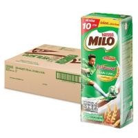 ราคา ยกลังนมยูเอชที รสช็อกโกแลตมอลต์ ไมโล 180 มล(48กล่อง) UHT Milk Chocolate Malt Flavor Milo นมกล่อง (22461515334)