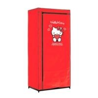 ราคา ตู้เสื้อผ้าผ้าใบ ลายเฮลโลคิตตี้ (KT-501) (1893665451)