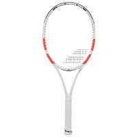 ราคา Babolat ไม้เทนนิส Pure Strike 100 Gen4 Tennis Racket G2 , G3 | White/Red/Black ( 101520 ) (25313110682)