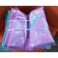 ราคา ถุงพลาสติกสีหูหิ้ว อย่างดี สีพื้น แบบบาง เหนียว ไม่มีกลิ่น ขนาด 12*26 นิ้ว (แพค 100 ใบ ) ✔️มัด 10 แพค✔️ ตรานางเงือก (9613526706)