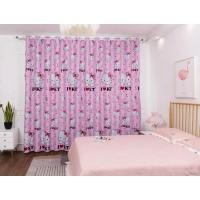 ราคา ผ้าม่านประตูกันยูวี​ คิตตี้ลายI love Kitty ​​ ผ้าม่านกั้นห้อง​ ผ้าม่านประตูตาไก่ ม่านหน้าต่างกันยูวี (11514975143)