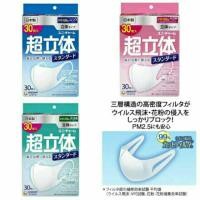 ราคา (พร้อมส่งสีเขียว)กล่อง 30 ชิ้น Mask N95 ญี่ปุ่น กันฝุ่น PM 2.5 unicharm (1893069638)