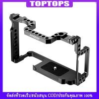 ราคา T &T Andoer กรงกล ้ องอลูมิเนียมอัลลอยด ์ 1/4 นิ ้ วและ 3/8 นิ ้ วสกรูหลุม Dual เย ็ นรองเท ้ า Mount ใช ้ งานร ่ วมกับ Canon 5DS 5DR 5D Mark IV/IIIII (23083560247)