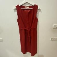 ราคา เดรสมือสอง สีแดง สภาพดี soda ice (9436367244)