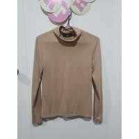 ราคา เสื้อยืดแขนยาวสีน้ำตาล cps ไซส์ xs มือสอง (20772309549)