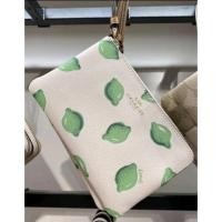 ราคา Coachแท้มือ1️⃣*กระเป๋าคล้องมือ1ซิปไซด์ S (11794816318)