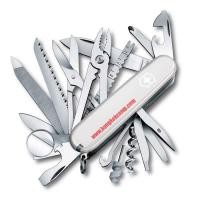 ราคา มีดพับอเนกประสงค์ Victorinox รุ่น SWISSCHAMP WHITE ขาว ของใหม่ ของแท้ (1751722995)
