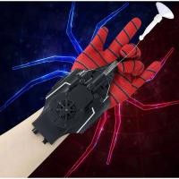 ราคา Spiderman Web Shooters Spider Man Wrist Launcher Upgraded Version Peter Parker Cosplay Gadgets Set Toys for Children Gif (29213854377)