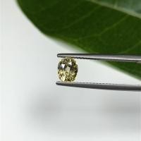 ราคา บุษราคัม ศรีลังกา 1.28ct ไม่เผา พลอยดิบ unheated yellow sapphire ไฟดี สวยมาก (12248047119)