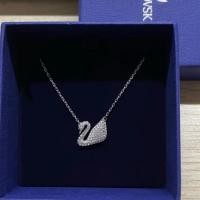 ราคา Swarovski Swarovskiแท้ หงส์ SWAN แบบ สวารอฟสกี้ สร้อยคอจี้หงส์ ของขวัญสำหรับคนพิเศษ ของแท้ 100% (19874216576)