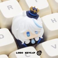 ราคา Genshin Furina Keycap น่ารักการ์ตูน 3D DIY สร้างสรรค์น่ารัก MX สวิทช์คีย์บอร์ดเรซิ่น Keycaps Genshin Impact Ganyu Zhongli Klee Nahida Keycap (26668144237)