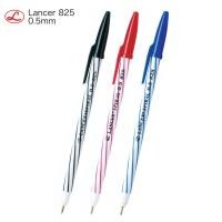 ราคา LANCER ปากกาลูกลื่น 0.5 มม. หมึก สีน้ำเงิน แดง ดำ แลนเซอร์ สไปรัล 825 (5476295078)