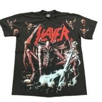 ราคา เสื้อโอเวอร์ปริ้นส์ SLAYER สไตล์ปี90s (3543821508)