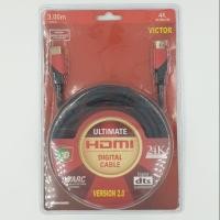 ราคา สาย HDMI HIGH SPEED V.2.0 ความยาว 3 เมตร HDMI CABLE VERSION 2.0 LENGTH 3 METRE (4223255265)