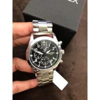 ราคา นาฬิกา BEVMEXนาฬิกาผู้ชายสายแสตนเลส รุ่นB6006รุ่นหน้าปัดสีดำ (2727347809)