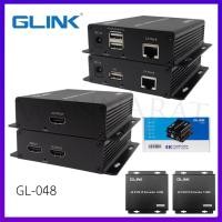 ราคา Glink GL-048 HDMI Extender Over IP 120M 4K KVM Function อุปกรณ์ขยายสัญญาณ (26210094135)