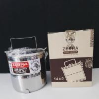 ราคา Zebra ปิ่นโต14ซม.2ชั้น สเตนเลส ตราหัวม้าลาย (5324730168)