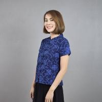 ราคา BM-16P เสื้อม่อฮ่อม คอจีนกระดุมจีน(ตรง) หญิง เข้ารูป (14409913768)