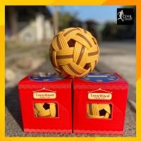 ราคา ลูกตะกร้อแข่งขัน THAITIP ตะกร้อแข่งขัน ลูกตะกร้อ เซปักตะกร้อ ตะกร้อฝึกซ้อม ได้มาตรฐาน ยี่ห้อไทยทิพย์ (24625610943)