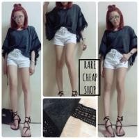 ราคา เสื้อไหล่สโลปแต่บชายพู่ (86148266)