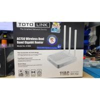 ราคา Router TOTOLINK (A1004) Wireless AC750 Dual Band Gigabit (15253387633)