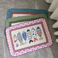 ราคา พรมเช็ดเท้า พรมปูพื้นกันลื่น พรมสไตล์วินเทจขนาด40*60cm (1748755875)