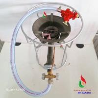 ราคา ชุดโครงกะปุ๊กลุ๊ก โครงเตา KB-4 เตาฟู่ แรงดันสูงสำหรับวางบนถัง 7 กก ยี่ห้อ ปตท / ถัง 8 กก ยี่ห้อ เวิลด์ (23180415464)