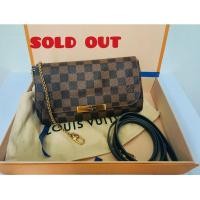 ราคา ปิดการขายแท้Lv favorite pmปี18 verylikenew (27860642084)