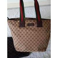 ราคา Authentic Gucci Tote bag กระเป๋ากุุชชี่ของแท้ มือสอง สภาพดี ส่งต่อถูกๆค่ะ (23071134072)