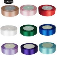 ราคา ผ้าซาตินริบบิ้นสีชมพูกว้าง 25Yard จัดงานเลี้ยงวันเกิดตกแต่งซัพพลาย (1065148095)