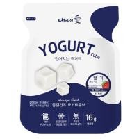 ราคา ขนมเด็ก Naeiae Yogurt Cube Strawberry โยเกิร์ต คิวบ์ รสสตอเบอร์รี่ 16g (6718621470)