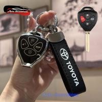 ราคา Toyota vigo innova altis camry 2.0 camry 2015 เคสกุญแจรถ Toyota ปลอกกุญแจขอบเงิน 4 ปุ่ม (26767713134)
