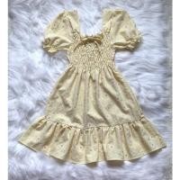 ราคา มินิเดรสลายดอกเดซี่สีเหลือง มือ1 sm (20021633481)