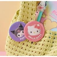 ราคา [Sanrio] เข็มกลัดกลิตเตอร์ Cute Badge Twinkle Metal เข็มกลัด Hello Kitty Badge /My Melody Badge /Kuromi Badge (26911973924)